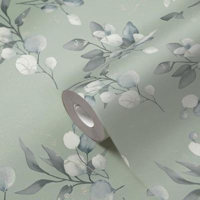 AS Creation Pure Elegance - Groen - Blätter - 397687