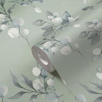 AS Creation Pure Elegance - Groen - Blätter - 397687 - thumbnail