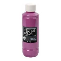 Creativ Company Textile color dekkende textielverf - fuchsia, 250ml - thumbnail