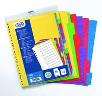 Tabbladen Oxford A4+ 23-gaats 12-delig karton kleur - thumbnail