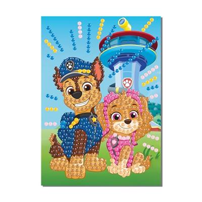 Creative Craft Group Diamond painting kaarten & enveloppen paw patrol