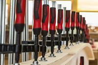 Smeedijzeren schroefklem TGK-2K 1250/120 Bessey TGK125-2K Spanbreedte (max.):1250 mm Afm. werkbereik:120 mm - thumbnail
