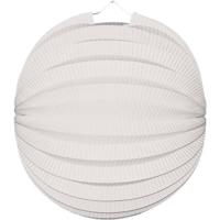 Papieren ballonlampion wit 23 cm - thumbnail