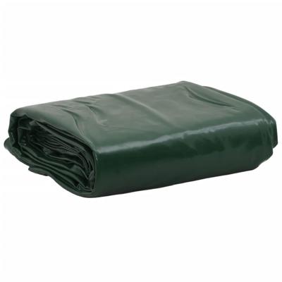 VidaXL Dekzeil 650 g/m² ø 2,8 m groen