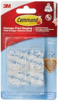 Haak voor ophanging 3M 225 g Transparant Plastic (6 Stuks) - thumbnail