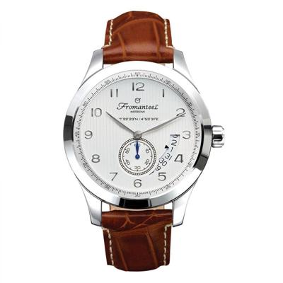 Refurbished Fromanteel Amsterdam Nautique White A-0251-003 Heren Horloge 42mm