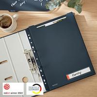 U-map leitz cosy harmonica a4 perforatie pp grijs - thumbnail