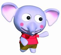 De letters NATHAN multi-gekleurd - thumbnail