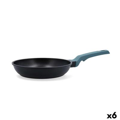 Pan Quid Confort Blauw Metaal Ø 24 cm (6 Stuks)