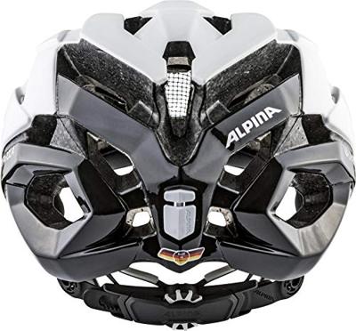 Olympic Sportswear Alpina sports tour helm valparola 51-56 wit/zwart - thumbnail