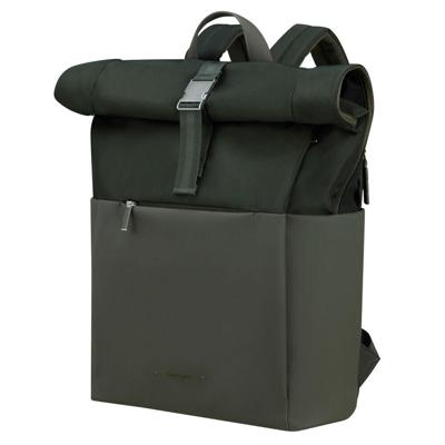 Samsonite 151627-1339 4Pack Rugzak Rolltop 15.6" | Damestas | Groen