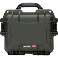 Nanuk 908 Waterdichte Olijf Beschermkoffer (Interne Afmetingen: 241 mm x 190 mm x 190 mm) met Aanpasbaar Schuim - thumbnail