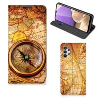 Samsung Galaxy A32 5G Book Cover Kompas - thumbnail