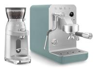 Smeg EMC02EGMEU Espresso apparaat Groen - thumbnail