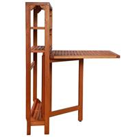 3-delige Bistroset inklapbaar massief acaciahout - thumbnail