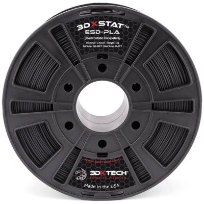 3D Xtech PLA2010750BK0 3DXSTAT Conductive ESD Filament PLA kunststof Geurarm, Slagvast 1.75 mm 750 g Zwart 1 stuk(s)