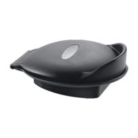 Metaltex Silicone Oestervorm 12x7.7x4 cm Zwart - thumbnail