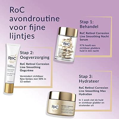RoC Retinol Correxion Line Smoothing Night Serum Capsules 30St - thumbnail