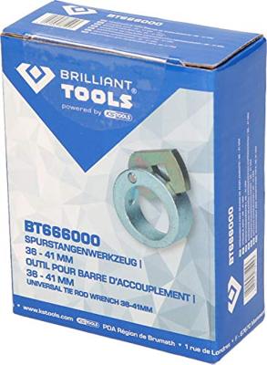 Brilliant Tools BT666000 Spoorstanggereedschap, 36 - 41 mm Brilliant Tools BT666000 Spoorstanggereedschap, 36 - 41 mm