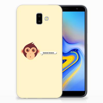 Samsung Galaxy J6 Plus (2018) Telefoonhoesje met Naam Monkey Samsung Galaxy J6 Plus (2018) Telefoonhoesje met Naam Monkey