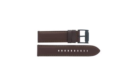 Horlogeband Fossil BQ2310 Leder Bruin 22mm