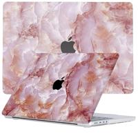 Lunso MacBook Pro 16 inch (2021-2026) cover hoes - case - Marble Finley - thumbnail