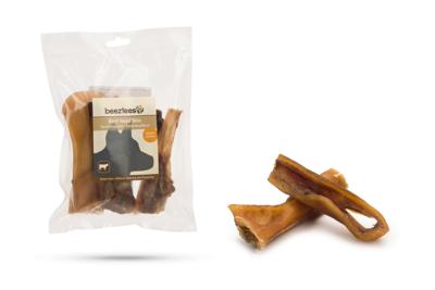 DeliSnack runderkophuid 12 cm hondensnack DeliSnack runderkophuid 12 cm hondensnack