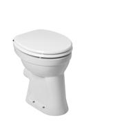 Toiletpot Wiesbaden Staand verhoogd +6 PK Wit - thumbnail
