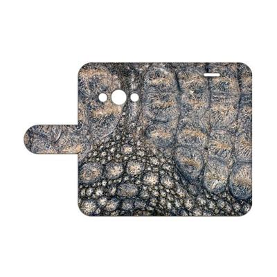Samsung Galaxy Xcover 3 | Xcover 3 VE | Telefoonhoesje | Met pasjeshouder | Krokodillenprint