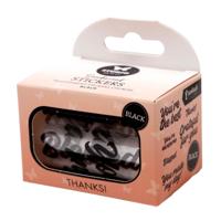 Studio Light • essentials clear stickers black thanks! - thumbnail