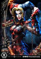 Dark Nights: Metal Museum Masterline Series Statue 1/3 Harley Quinn Who Laughs Concept Design by Caelos D`anda Deluxe Version 78 cm - thumbnail