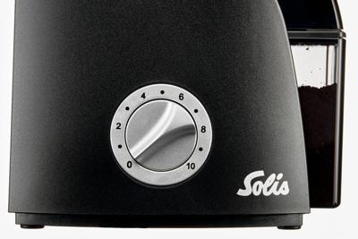 Solis 1662 Scala Zero Static Grinder Koffiemolen Zwart