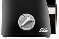 Solis 1662 Scala Zero Static Grinder Koffiemolen Zwart - thumbnail