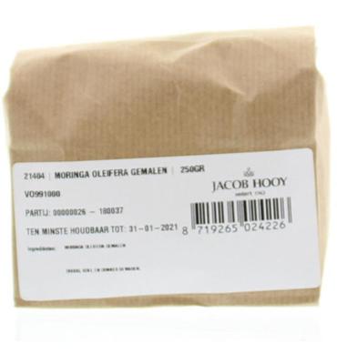 Jacob Hooy Moringa oleifera gemalen 250 Gram Jacob Hooy Moringa oleifera gemalen 250 Gram