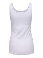 Only Onllive Love S/l Tank Top Noos Tops En Singlets White - thumbnail