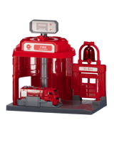 Speelgoed garage - Rood - thumbnail