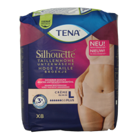 Silhouet plus high waist creme large 8 Stuks - thumbnail