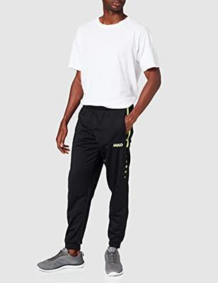 JAKO 9218 Polyesterbroek Competition 2.0 - Zwart/Fluogeel - XL - thumbnail