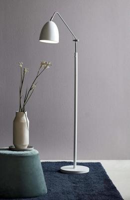 Staande lamp wit &apos;Alexander&apos; Nordlux vloerlamp E27 fitting 140cm
