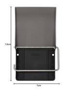 Brabantia renew toiletrolhouder met klep platinum - thumbnail