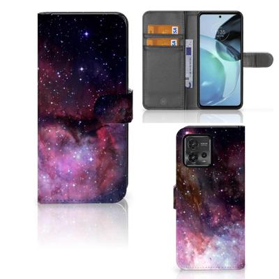 Book Case voor Motorola Moto G72 Galaxy Book Case voor Motorola Moto G72 Galaxy