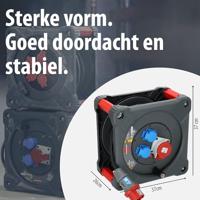 Brennenstuhl Professional CEE-kabelhaspel | KD 3200 C1 | IP44 | 30m | H07RN-F 5G2,5 - 9222300110 - thumbnail