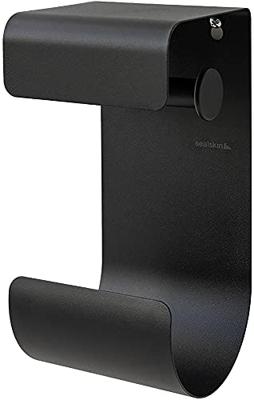 Toiletrolhouder dubbel Sealskin Brix Zwart