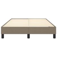Boxspringframe stof taupe 120x200 cm - thumbnail