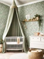 Behang met bloemenpatroon LILIPINSO meerkleurig - thumbnail