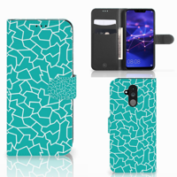 Huawei Mate 20 Lite Hoesje Cracks Blue - thumbnail