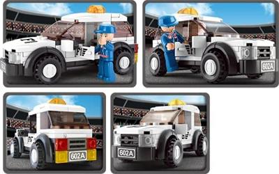 Sluban Racing Team Safetey Car bouwstenen set (M38-B0350)