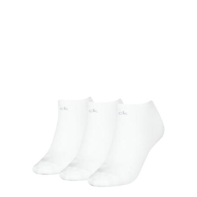 Calvin Klein Sneakersokken Dames 3-pack Wit-39/42
