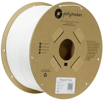 Polymaker PA02036 6938936712466 Filament PLA kunststof Hoge stijfheid, Hoge treksterkte 1.75 mm 3000 g Wit PolyLite™ 1 stuk(s) Polymaker PA02036 6938936712466 Filament PLA kunststof Hoge stijfheid, Hoge treksterkte 1.75 mm 3000 g Wit PolyLite™ 1 stuk(s)