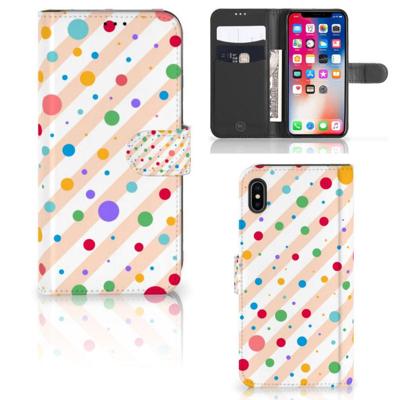 Apple iPhone Xs Max | Telefoon Hoesje | Dots Apple iPhone Xs Max | Telefoon Hoesje | Dots